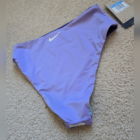 81. NWT Nike Aurora REVERSIBLE High Waist BIKINI Bottom Size Medium - Picture 8 of 11